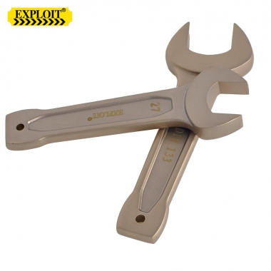EXPLOIT 青铜呆开口扳手2732寸呆扳手五金工具扳手板子028080