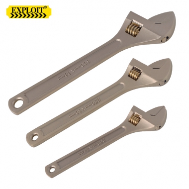 EXPLOIT 青铜活动扳手活扳手活口扳手扳手81012寸 028070