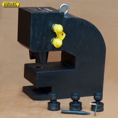 EXPLOIT开拓 16-25mm液压冲孔机 金属钢板槽钢打孔机 EXPCH-80A