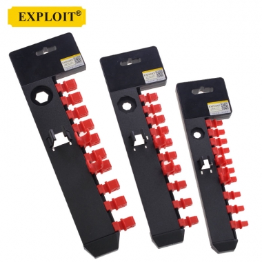 EXPLOIT开拓14'' 38'' 12'' 棘轮扳手套筒收纳架 224281