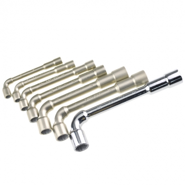 开拓 8-24mm L型双头套筒扳手 L型穿孔套筒 套管扳手 027005