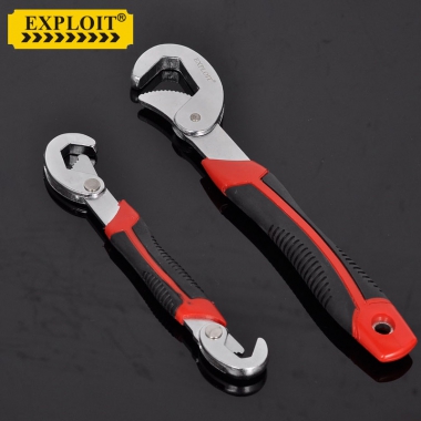 开拓 家用万用扳手 多功能万能扳手 快速扳手活动扳手套装管子钳