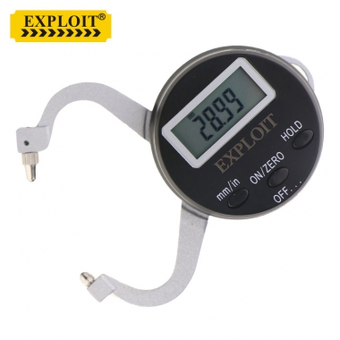 开拓 数显式测厚仪/测厚规/厚度计/厚度尺 卡规 皮革厚度测量仪