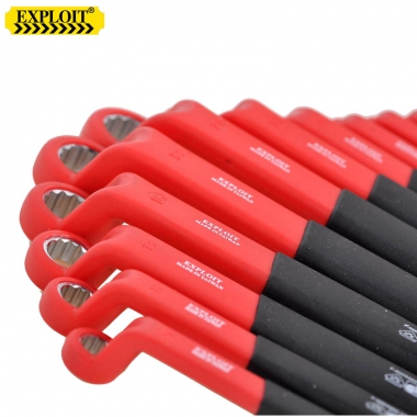 开拓台湾VDE认证1000V绝缘扳手8-24mm梅花 电工专用绝缘工具扳手