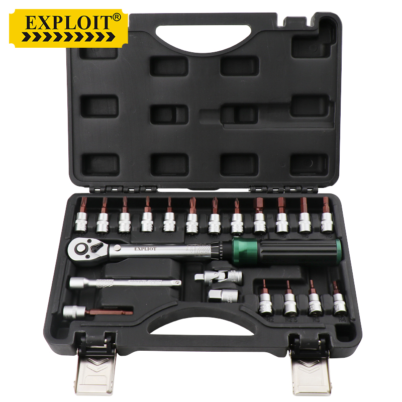 扭力扳手套装高精度公斤可调式火花塞预置式开口汽车轮胎自行车