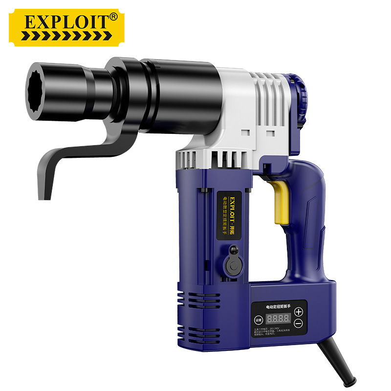 开拓电动数显扭力扳手高精度高强螺栓液压大扭矩重型扭矩可调压力