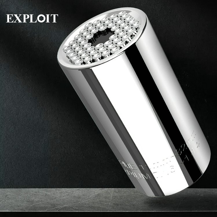 万能套筒万用棘轮扳手电动电钻多功能异形螺丝魔术套筒头工具套装