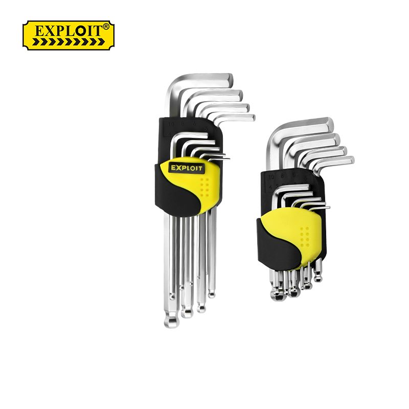 内六角扳手套装内六方六棱六边形螺丝刀加长L型6角扳手工具六角匙