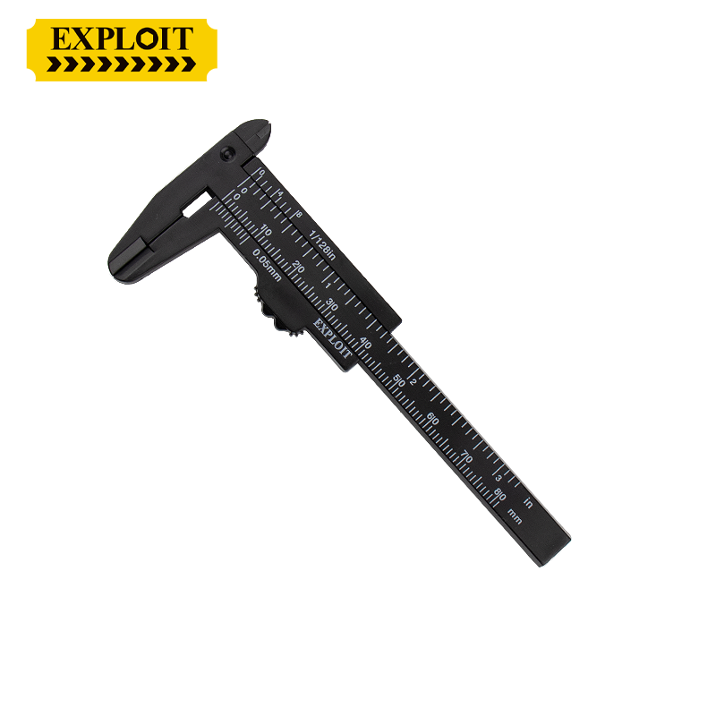 塑料游标卡尺高精度家用迷你小型珠宝文玩80mm油标尺子工具测量