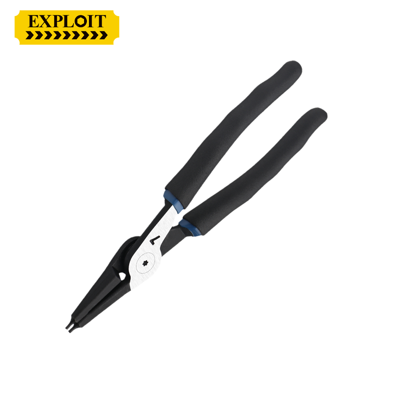 工业级大号卡簧钳卡黄卡钳子卡环弹簧两用内外弯轴用卡钳夹扩张直