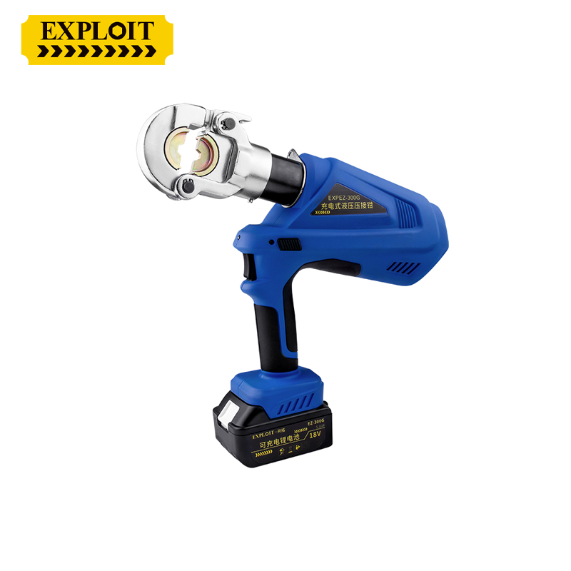 开拓充电式电动液压压接钳电缆电动液压钳压线钳端子钳EXPEZ-400