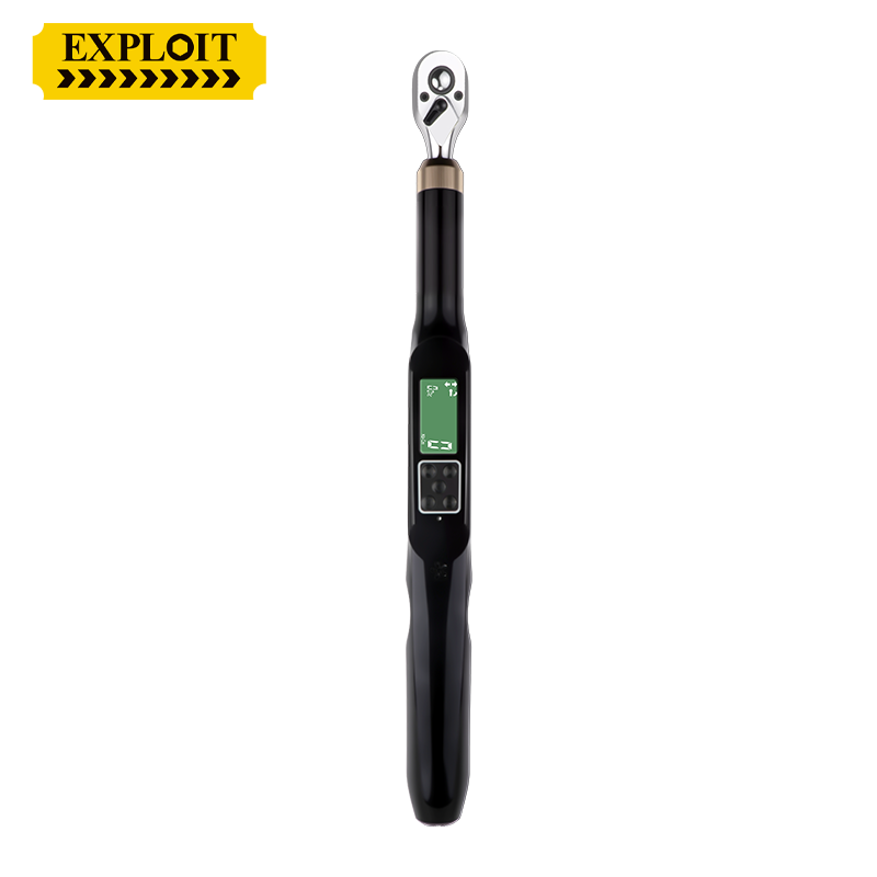 开拓台湾电子数显扭力扳手可调式高精度震动声光三重报警汽修工具